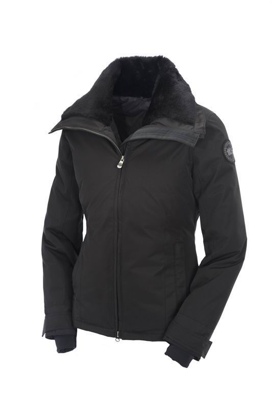 Thompson Jacket Womens Black Canada Goose cheap
